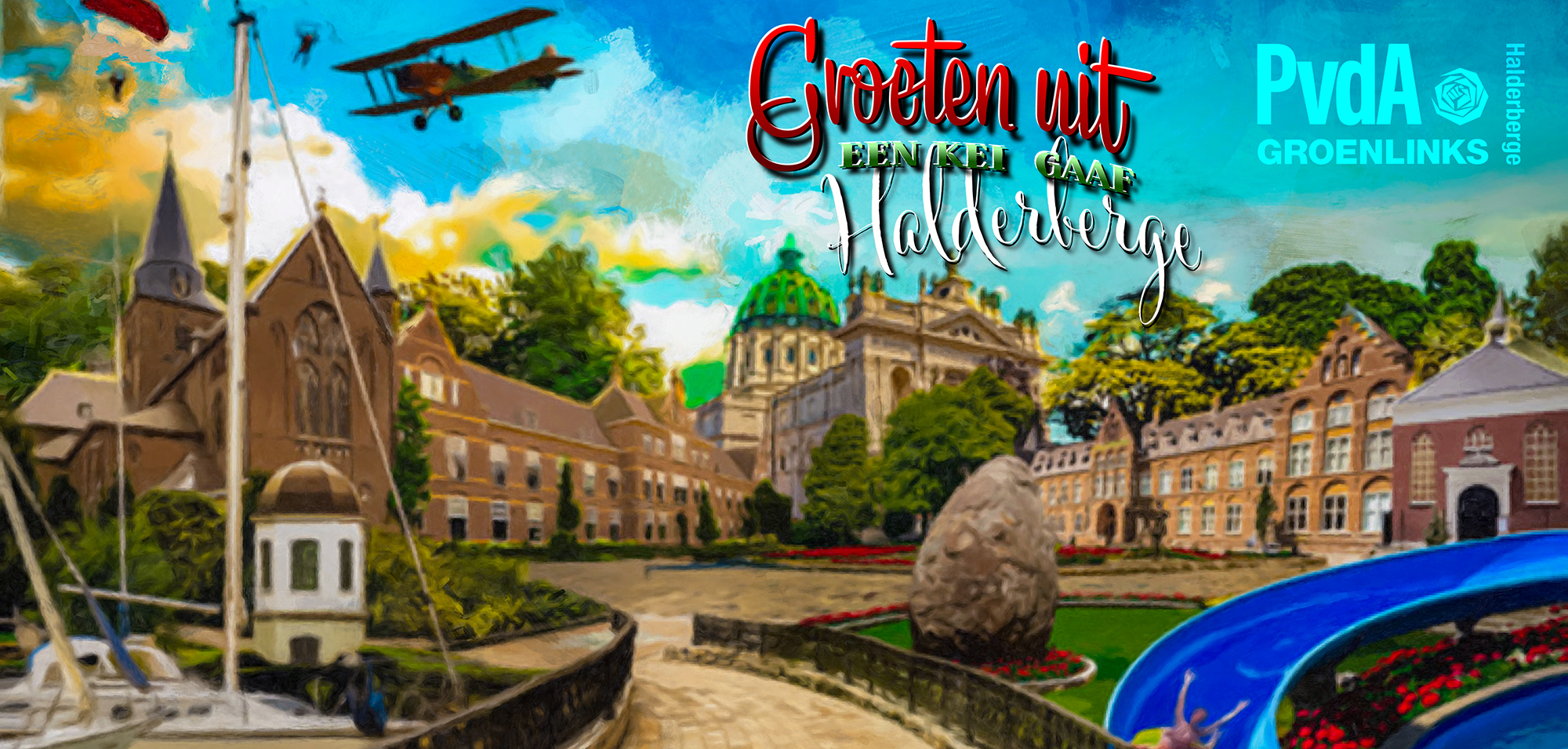 Mijn stad Halderberge, Artwork by Mel